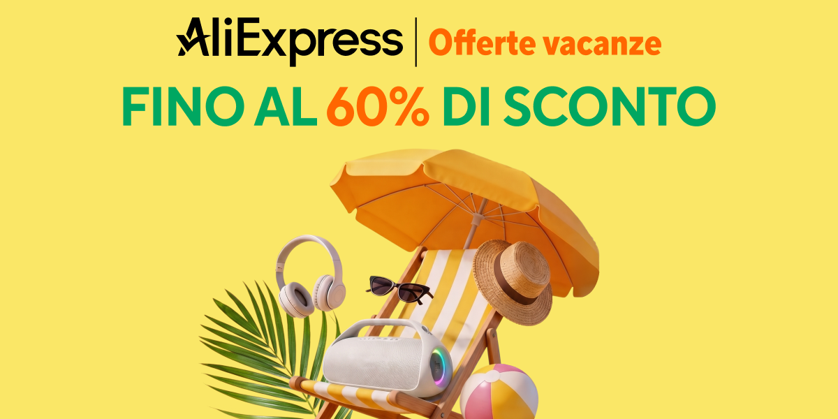 la promo d'estate di aliexpress dove usufruire degli sconti dedicati ai lettori di nerdface - nerdface