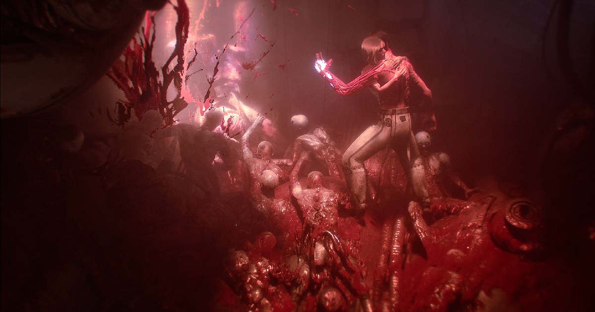 una massa di corpi nel trailer del gioco graft - nerdface