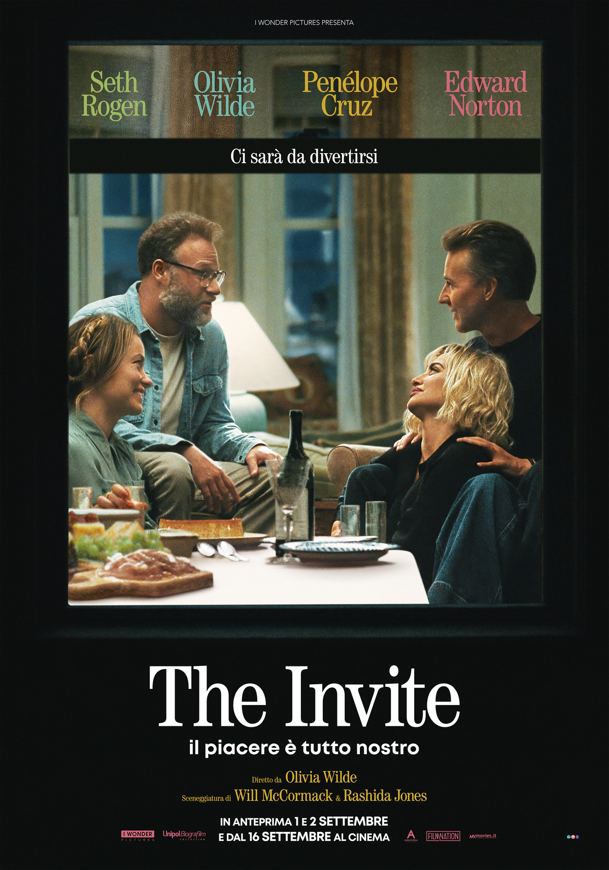Il poster ufficiale di the invite il piacere è nostro - nerdface