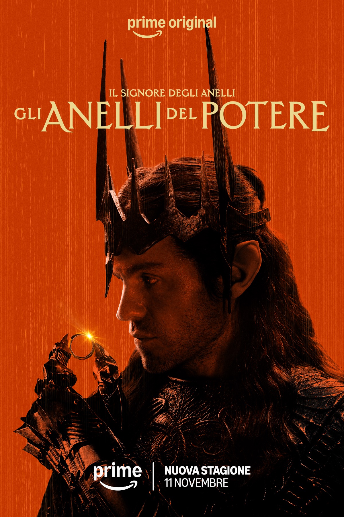 il poster ufficiale della terza stagione de gli anelli del potere - nerdface