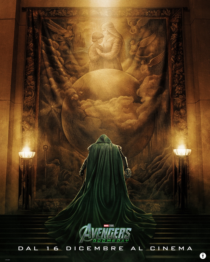 il poster ufficiale di avengers doomsday - nerdface