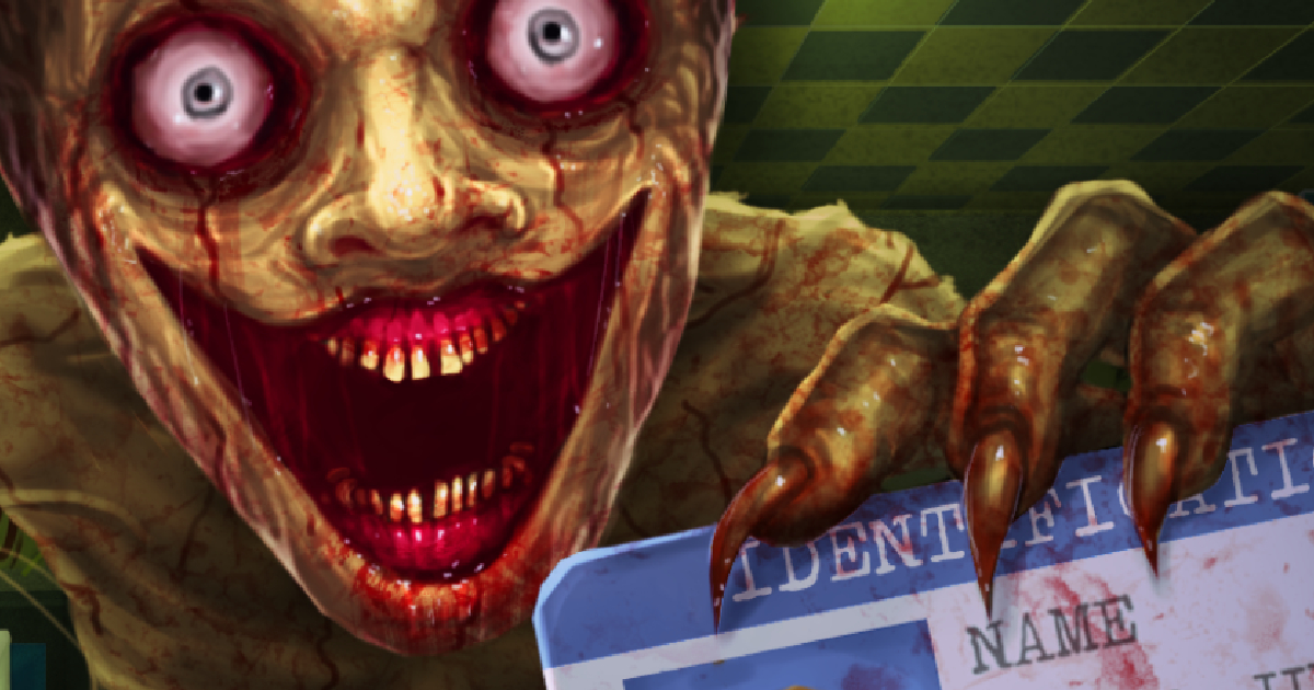 un doppelganger sventola la sua carta d'identità in shift at midnight - nerdface