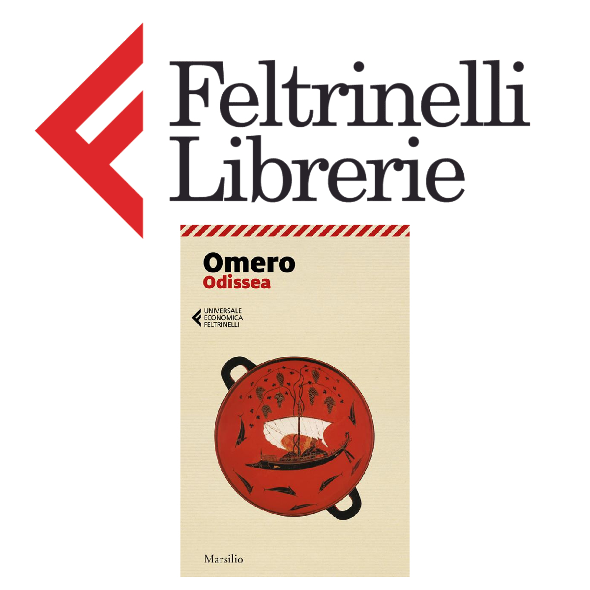 lo shop feltrinelli dove acquistare l'odissea di omero - nerdface