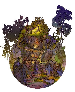 la bella illustrazione di song of sillence - nerdface