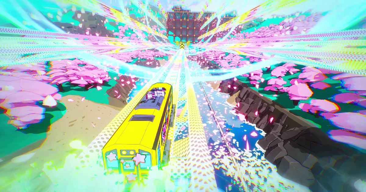 un treno skata nella psichedelia in denshattack! - nerdface