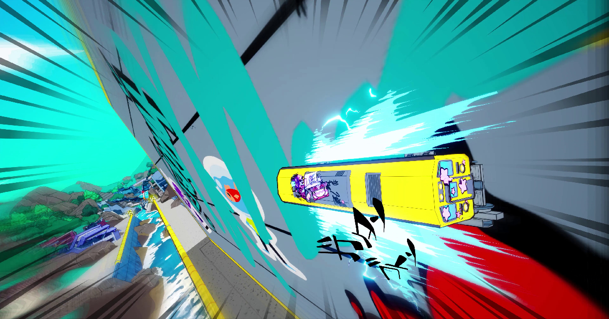 un treno è lanciato a folle velocità in denshattack! - nerdface