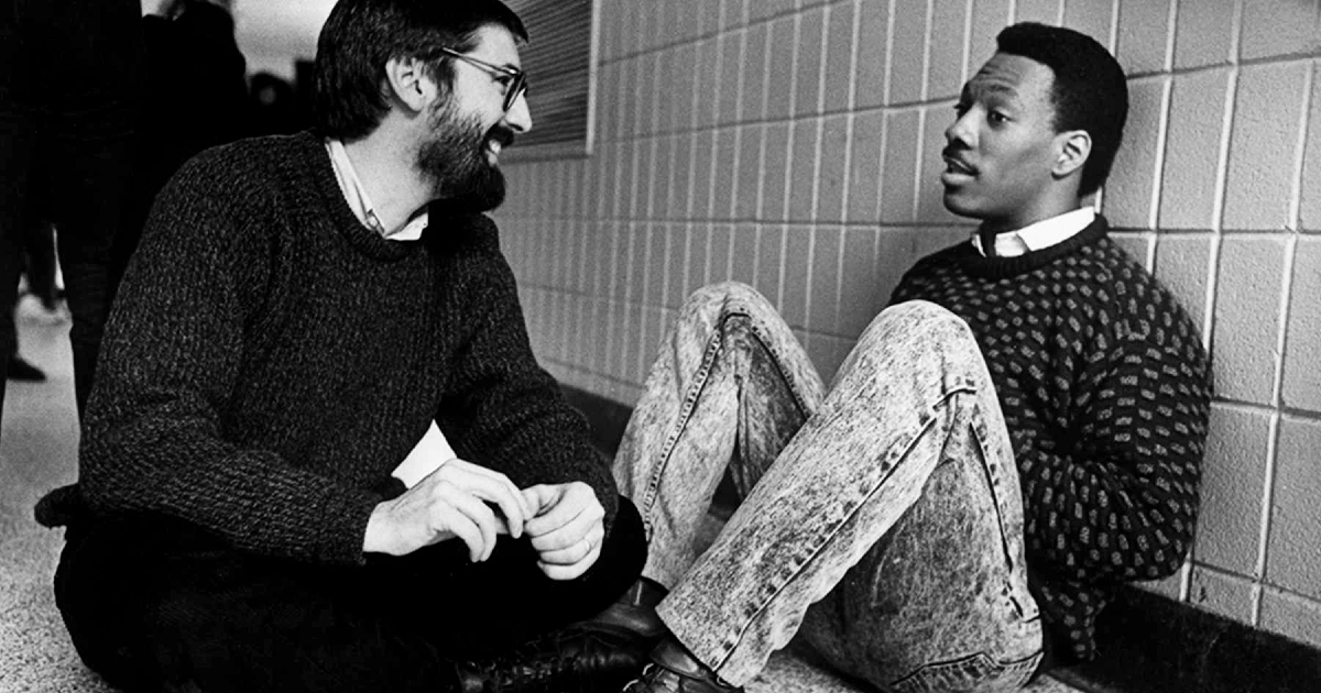 john landis parla con eddie murphy - nerdface