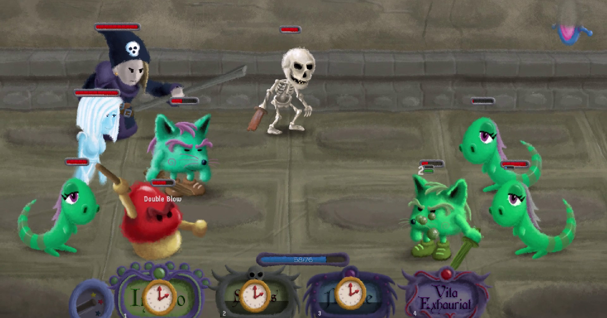 una scena di combattimento di necro story - nerdface