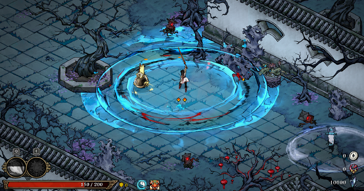 un momento di gioco di realm of ink - nerdface