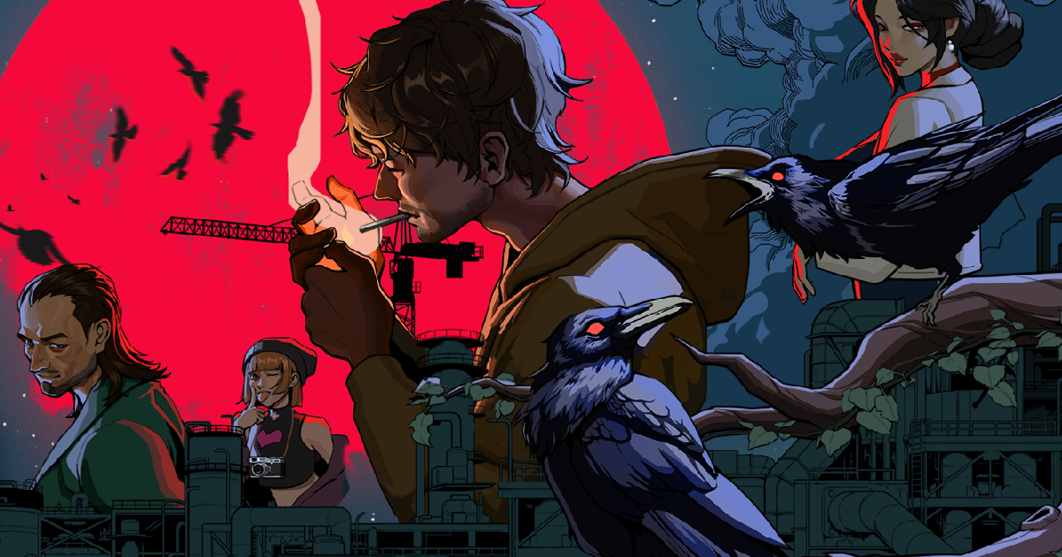 il protagonista di kill the shadow si accende una sigaretta - nerdface