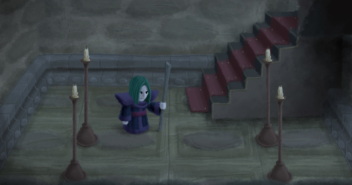 il negromante è nella sua torre nel gioco necro story - nerdface