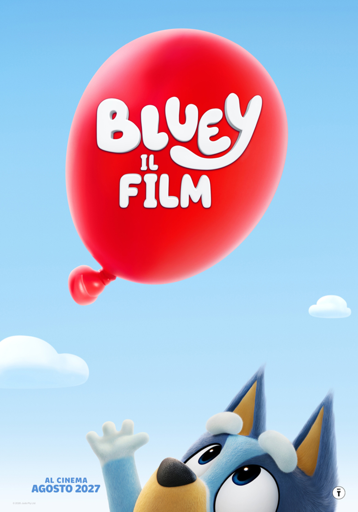 il poster di bluey il film - nerdface
