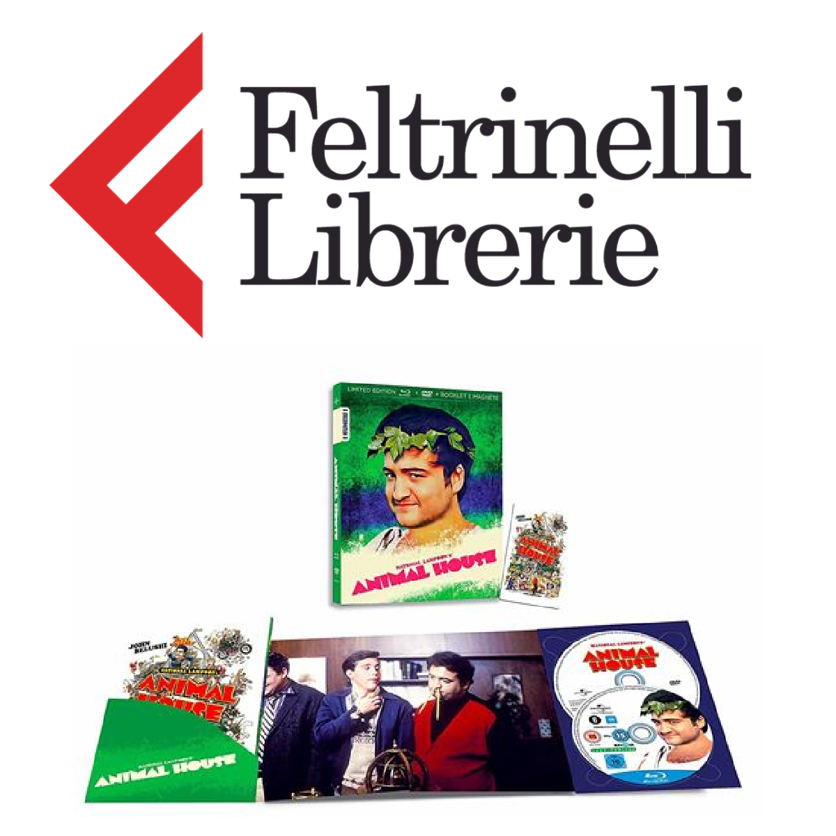 lo shop feltrinelli dove acquistare il blu-ray di animal house - nerdface
