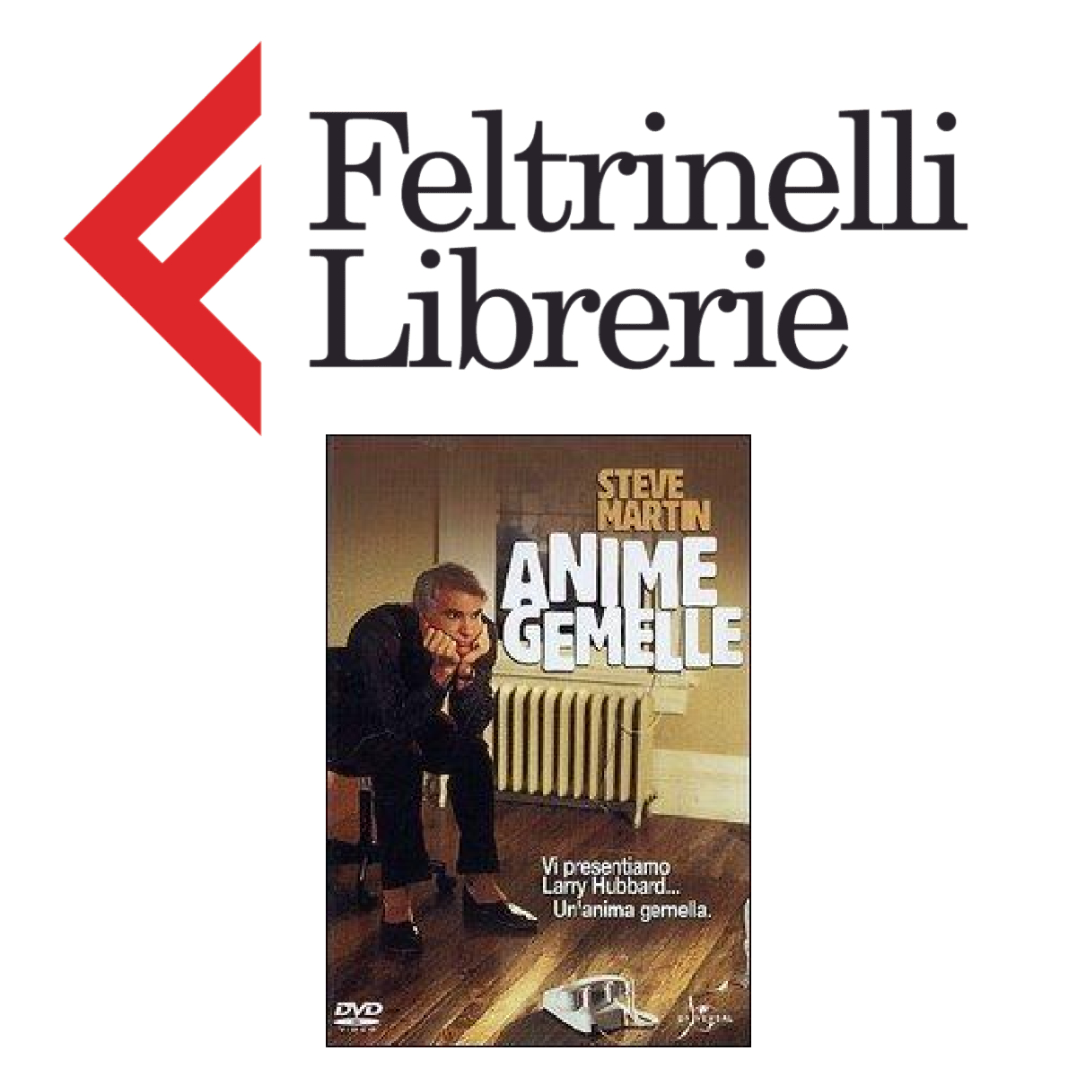lo shop feltrinelli dove acquistare il dvd di anime gemelle - nerdface
