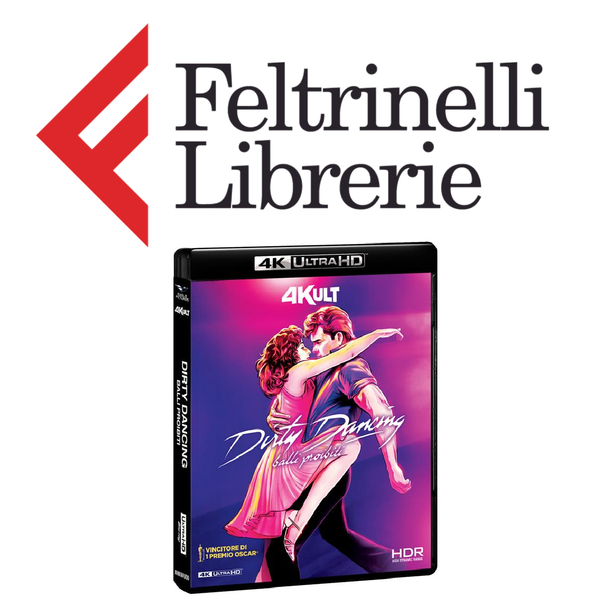 lo shop feltrinelli dove acquistare il blu-ray 4k uhd di dirty dancing - nerdface