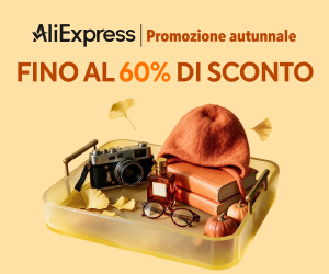il link per accedere alla promo d'autunno di aliexpress - nerdface
