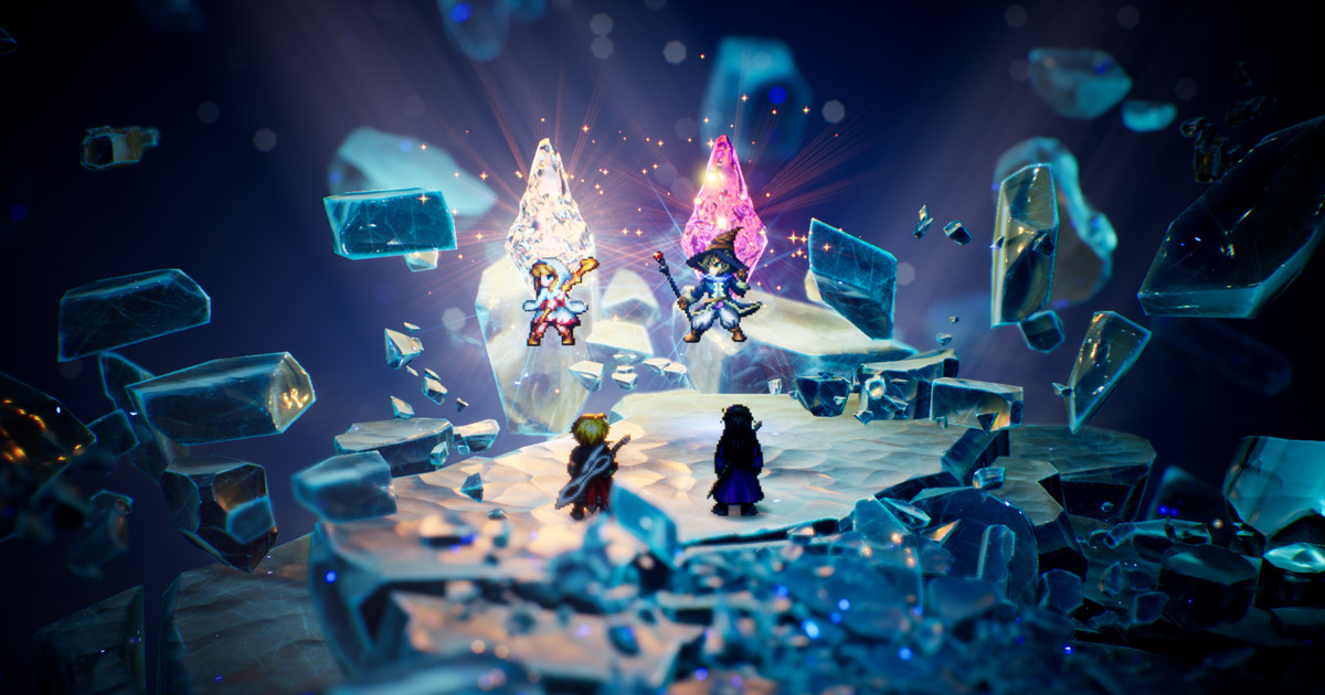 Un frame preso dal trailer d Final Fantasy Resonance - nerdface