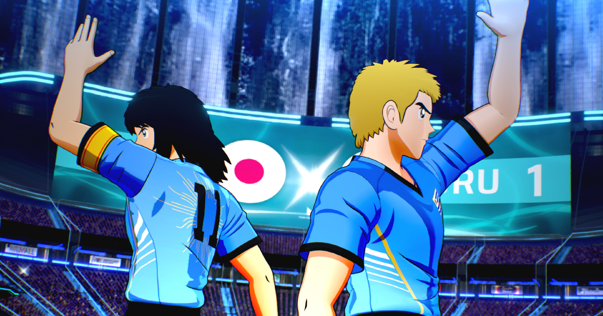 la squadra del giappone i blu samurai in captain tsubasa 2 word fighters - nerdface