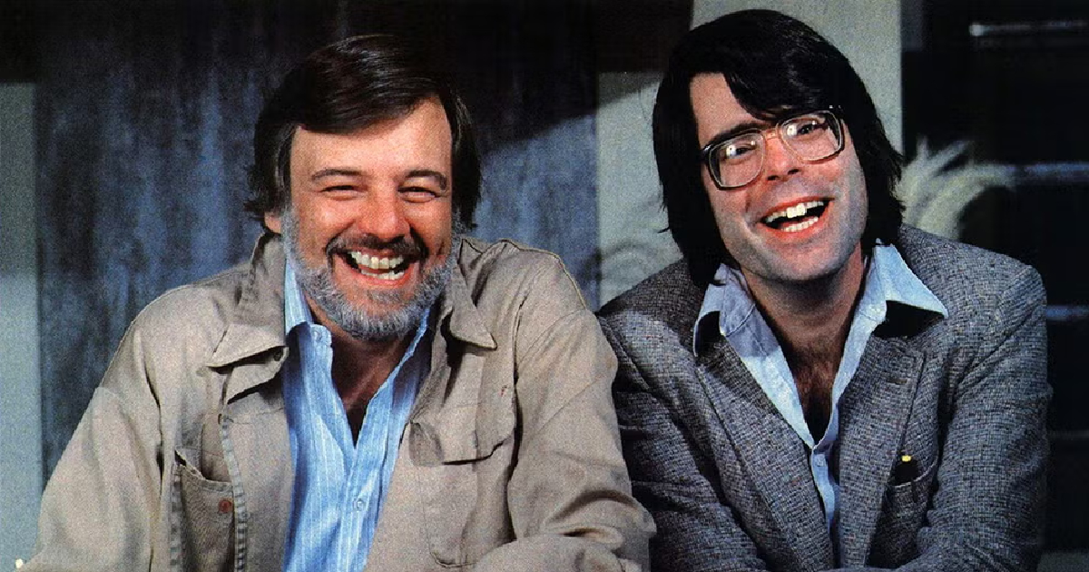 stephen king e george a. romero ridono insieme - nerdface