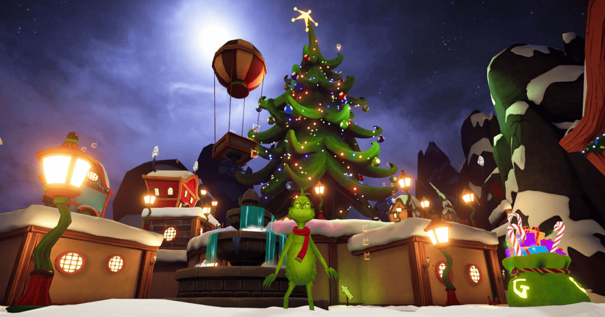 l Grinch e Max fra gli addobbi natalizi di Chinonso - nerdface