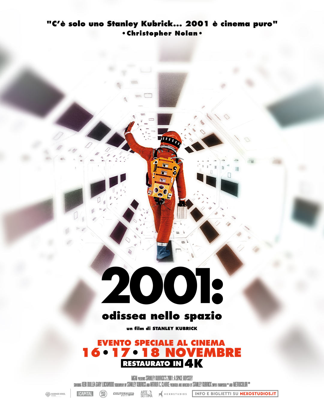 il poster ufficiale di 2001 odissea nello spazio - nerdface