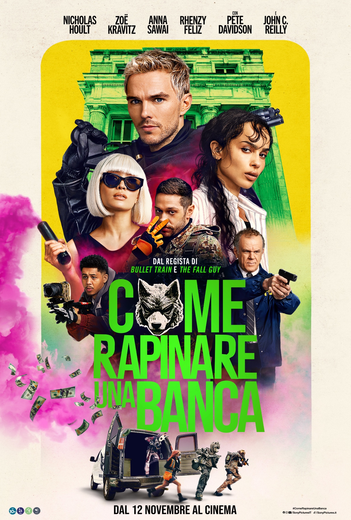 il poster ufficiale di come rapinare una banca - nerdface