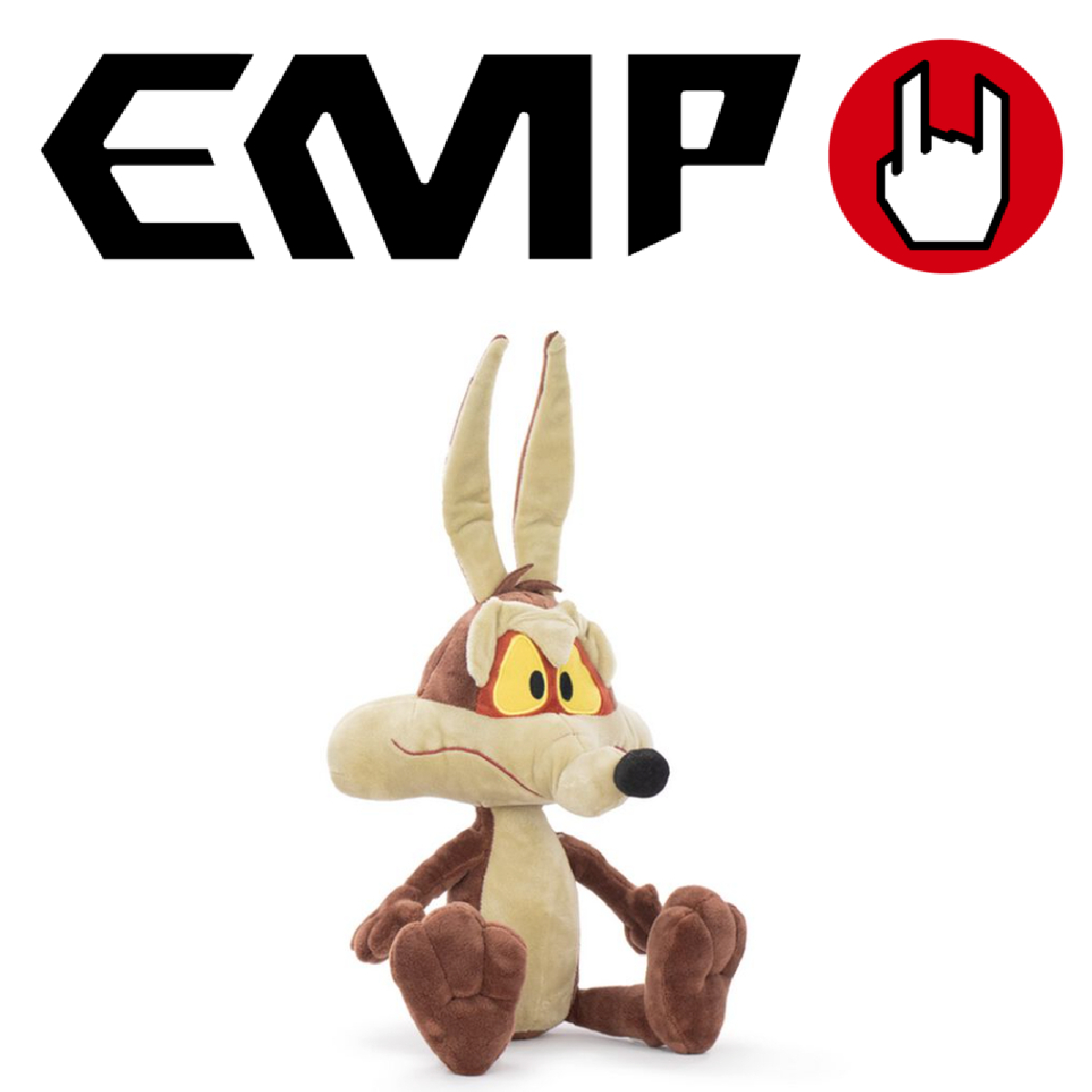 lo shop emp dove acquistare il peluche di willy il coyote dei looney tunes - nerdface