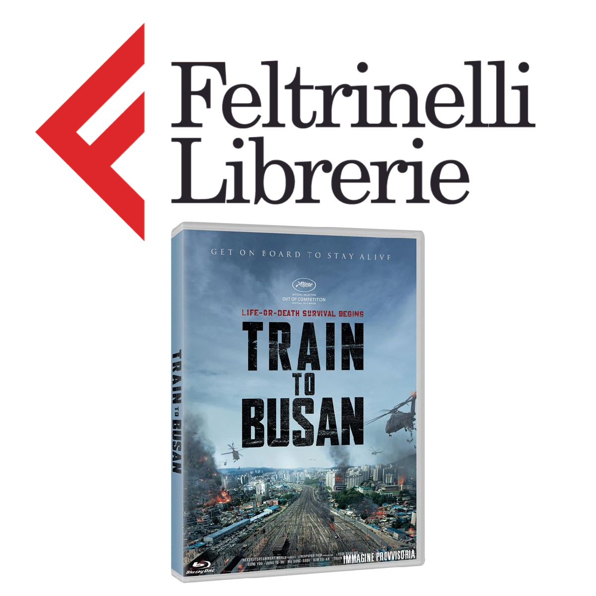 lo shop feltrnelli dove acquistare il blu-ray di train to busan - nerdface