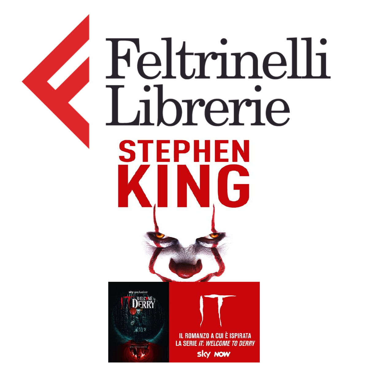 lo shop feltrinelli dove acquistare il libro it di stephen king - nerdface