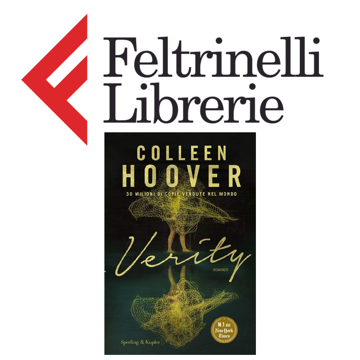 lo shop feltrinelli dove acquistare il libro verity - nerdface