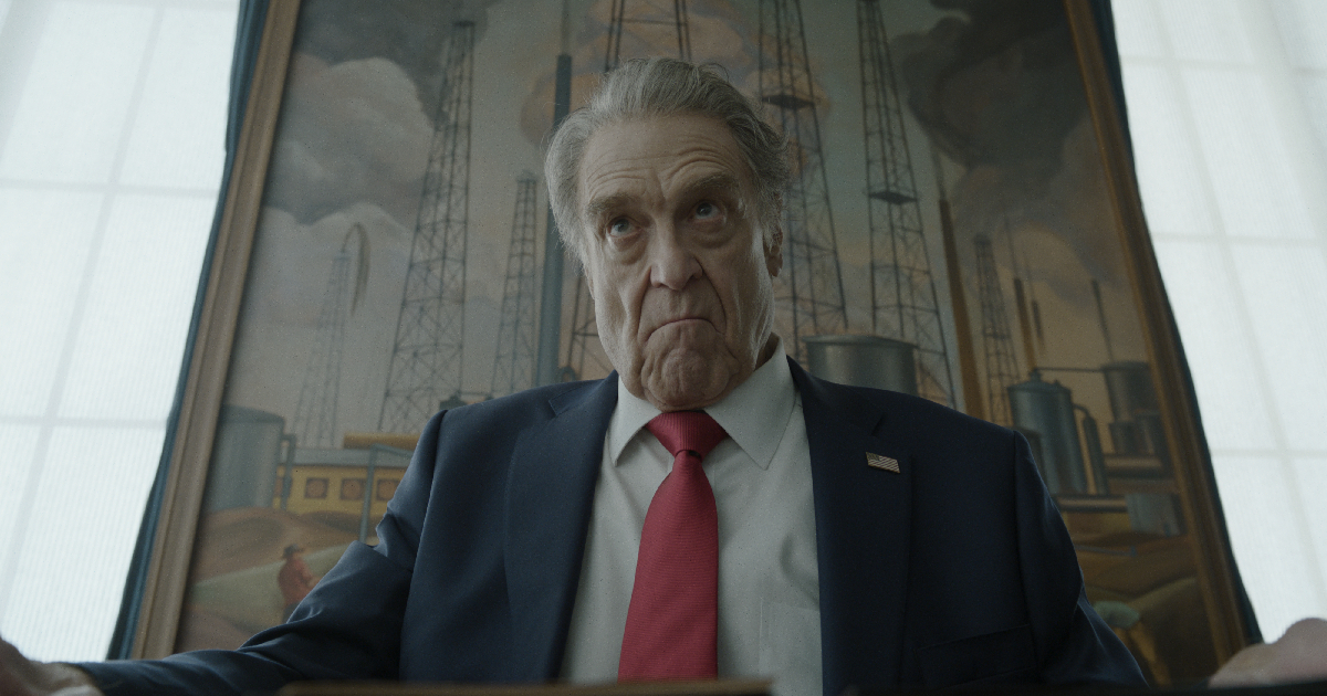 john goodman è il folle presidente degli USA in digger - nerdface