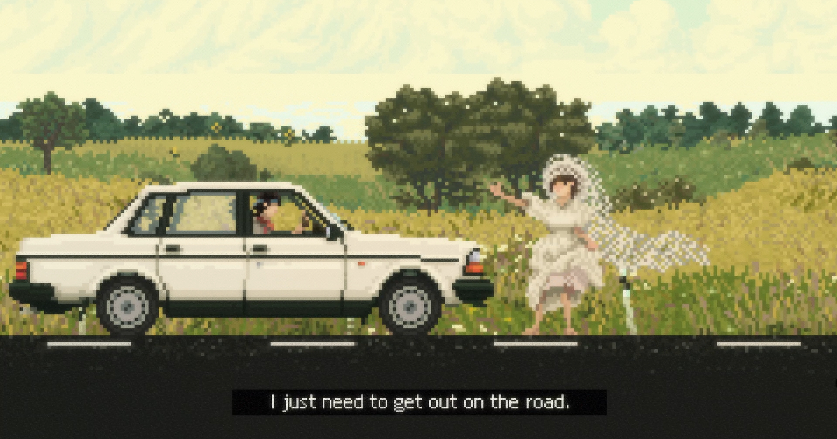 una scena di gioco di keep driving - nerdface