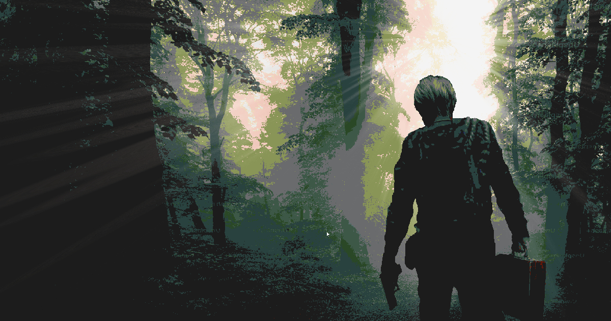 il protagonista di medium rare affronta la foresta - nerdface