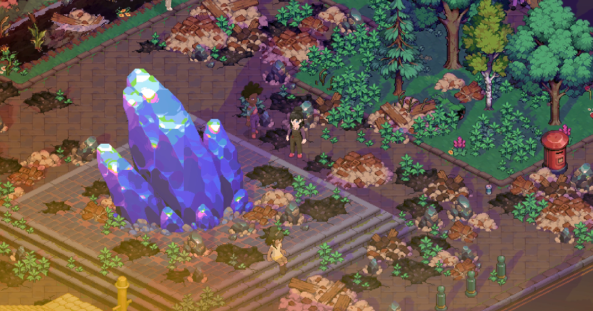 una scena di gioco di moonfrost - nerdface
