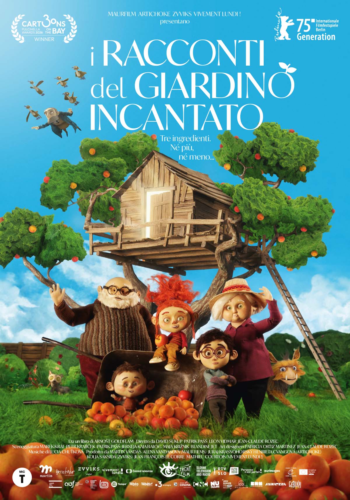 il poster ufficiale de i racconti del giardino incantato - nerdface